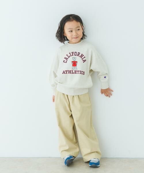 URBAN RESEARCH DOORS / アーバンリサーチ ドアーズ パンツ | 『WEB/一部店舗限定サイズ』 『セットアップ対応』 イージーストレートパンツ(KIDS) | 詳細22