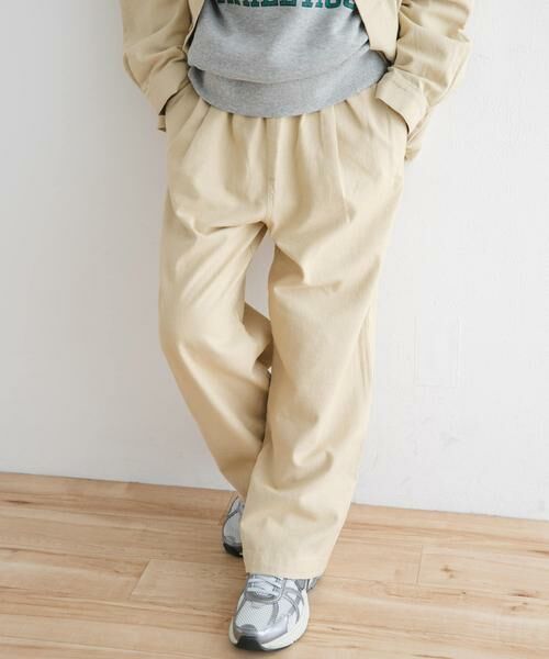 URBAN RESEARCH DOORS / アーバンリサーチ ドアーズ パンツ | 『WEB/一部店舗限定サイズ』 『セットアップ対応』 イージーストレートパンツ(KIDS) | 詳細25