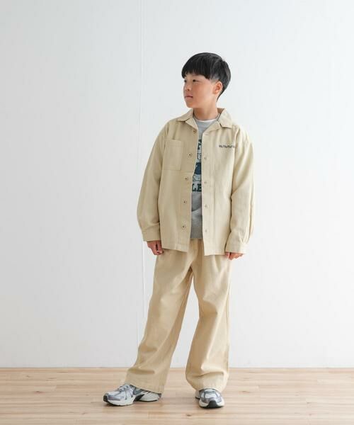 URBAN RESEARCH DOORS / アーバンリサーチ ドアーズ パンツ | 『WEB/一部店舗限定サイズ』 『セットアップ対応』 イージーストレートパンツ(KIDS) | 詳細26