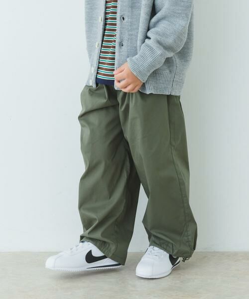 URBAN RESEARCH DOORS/アーバンリサーチ ドアーズ 吸水速乾ウエストタックパンツ(KIDS) カーキ 105
