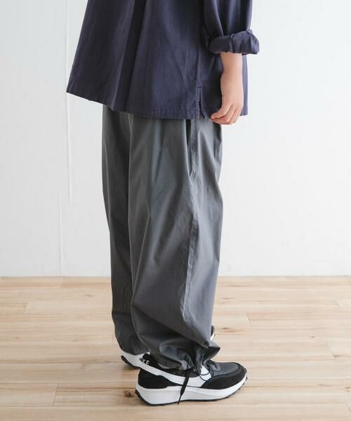 URBAN RESEARCH DOORS / アーバンリサーチ ドアーズ パンツ | 『WEB/一部店舗限定』吸水速乾ウエストタックパンツ(KIDS) | 詳細16