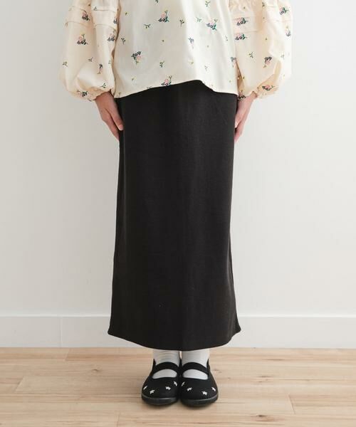 URBAN RESEARCH DOORS / アーバンリサーチ ドアーズ パンツ | 『WEB/一部店舗限定』リブタイトスカート(KIDS) | 詳細1