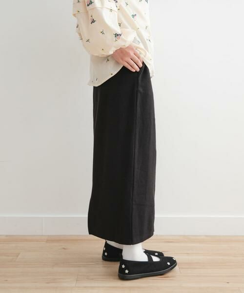 URBAN RESEARCH DOORS / アーバンリサーチ ドアーズ パンツ | 『WEB/一部店舗限定』リブタイトスカート(KIDS) | 詳細3