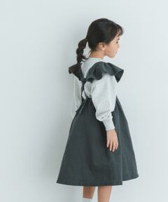 URBAN RESEARCH DOORS / アーバンリサーチ ドアーズ ワンピース | 『WEB/一部店舗限定サイズ』2WAYフリルジャンパースカート(KIDS)