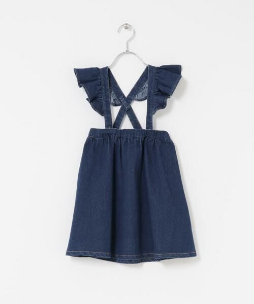 URBAN RESEARCH DOORS / アーバンリサーチ ドアーズ ワンピース | 『WEB/一部店舗限定サイズ』2WAYフリルジャンパースカート(KIDS) | 詳細18
