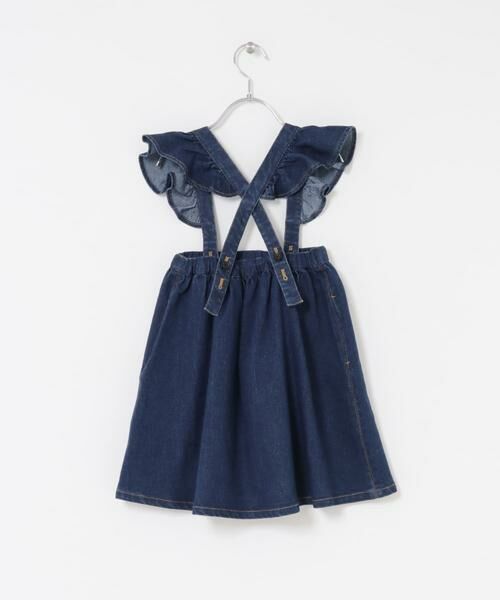 URBAN RESEARCH DOORS / アーバンリサーチ ドアーズ ワンピース | 『WEB/一部店舗限定サイズ』2WAYフリルジャンパースカート(KIDS) | 詳細21