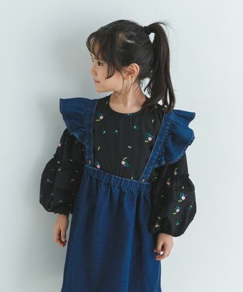 URBAN RESEARCH DOORS / アーバンリサーチ ドアーズ ワンピース | 『WEB/一部店舗限定サイズ』2WAYフリルジャンパースカート(KIDS) | 詳細8