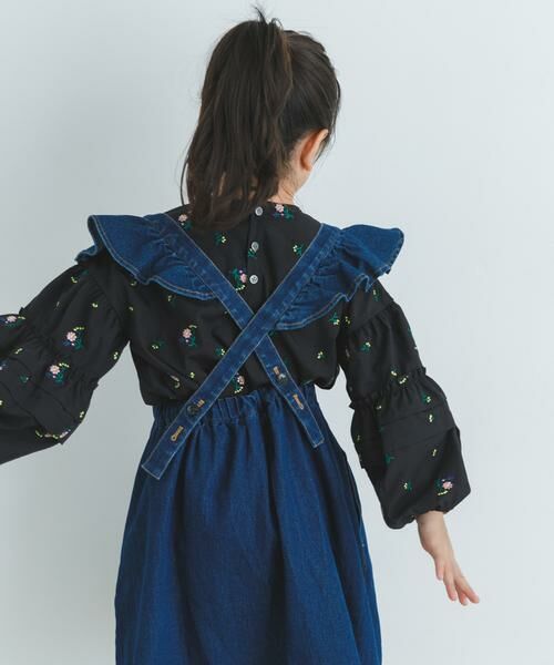 URBAN RESEARCH DOORS / アーバンリサーチ ドアーズ ワンピース | 『WEB/一部店舗限定サイズ』2WAYフリルジャンパースカート(KIDS) | 詳細9