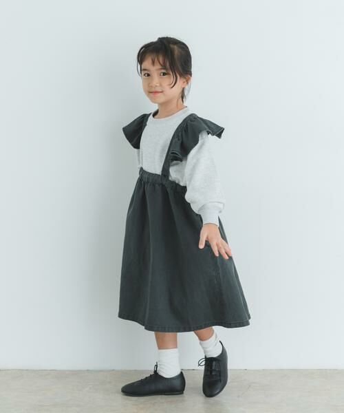 URBAN RESEARCH DOORS / アーバンリサーチ ドアーズ ワンピース | 『WEB/一部店舗限定サイズ』2WAYフリルジャンパースカート(KIDS) | 詳細27