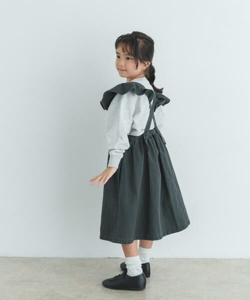 URBAN RESEARCH DOORS / アーバンリサーチ ドアーズ ワンピース | 『WEB/一部店舗限定サイズ』2WAYフリルジャンパースカート(KIDS) | 詳細28