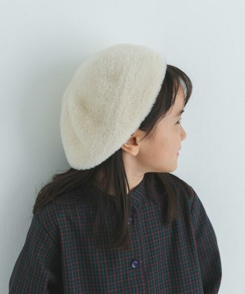 URBAN RESEARCH DOORS / アーバンリサーチ ドアーズ 服飾雑貨 | ショートファーベレー帽(KIDS) | 詳細4
