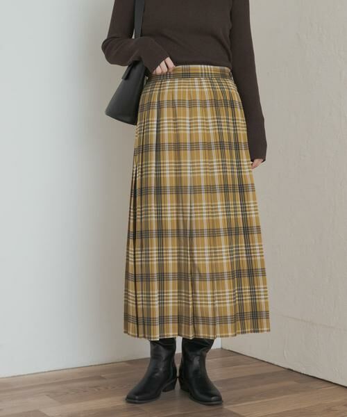 URBAN RESEARCH DOORS / アーバンリサーチ ドアーズ スカート | 『一部WEB限定カラー』チェックプリーツスカート | 詳細1