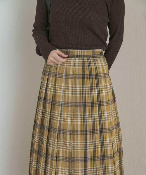 URBAN RESEARCH DOORS / アーバンリサーチ ドアーズ スカート | 『一部WEB限定カラー』チェックプリーツスカート | 詳細12