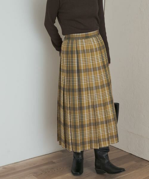 URBAN RESEARCH DOORS / アーバンリサーチ ドアーズ スカート | 『一部WEB限定カラー』チェックプリーツスカート | 詳細3