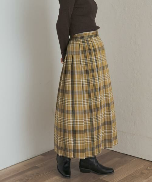 URBAN RESEARCH DOORS / アーバンリサーチ ドアーズ スカート | 『一部WEB限定カラー』チェックプリーツスカート | 詳細4