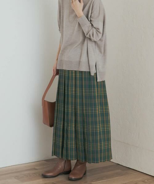 URBAN RESEARCH DOORS / アーバンリサーチ ドアーズ スカート | 『一部WEB限定カラー』チェックプリーツスカート | 詳細14