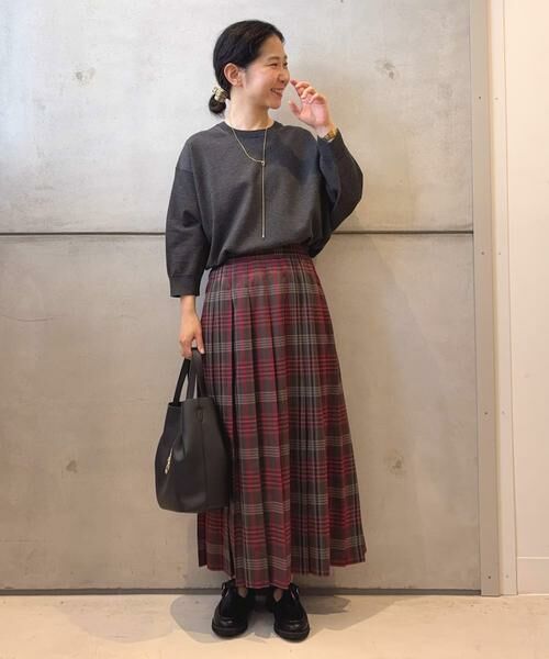 URBAN RESEARCH DOORS / アーバンリサーチ ドアーズ スカート | 『一部WEB限定カラー』チェックプリーツスカート | 詳細26