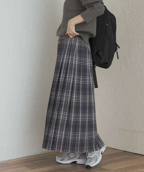 URBAN RESEARCH DOORS / アーバンリサーチ ドアーズ スカート | 『一部WEB限定カラー』チェックプリーツスカート | 詳細29
