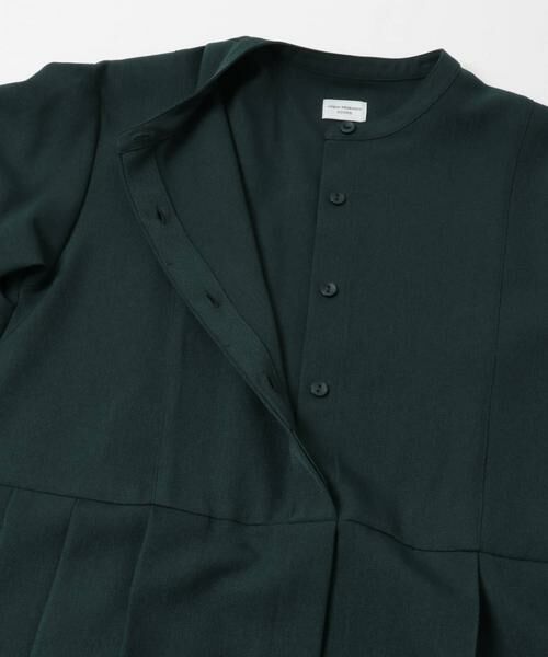 URBAN RESEARCH DOORS / アーバンリサーチ ドアーズ ワンピース | 『一部WEB限定カラー』『UR TECH SMOOTHLUXE』サイドプリーツ切替ワンピース | 詳細9