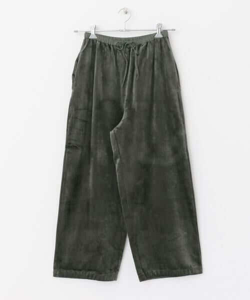 URBAN RESEARCH DOORS / アーバンリサーチ ドアーズ その他パンツ | siiwa ベロアイージーパンツ | 詳細1