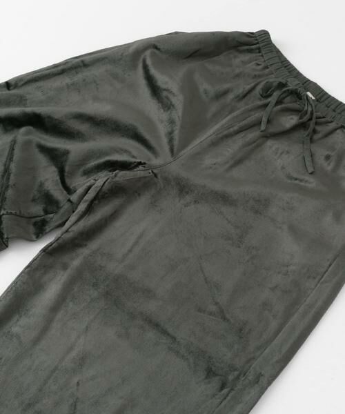 URBAN RESEARCH DOORS / アーバンリサーチ ドアーズ その他パンツ | siiwa ベロアイージーパンツ | 詳細3