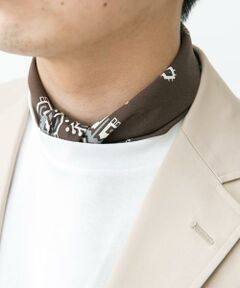 URBAN RESEARCH DOORS / アーバンリサーチ ドアーズ ハンカチ | LIFE STYLE TAILOR　コットンシルクネッカチーフ
