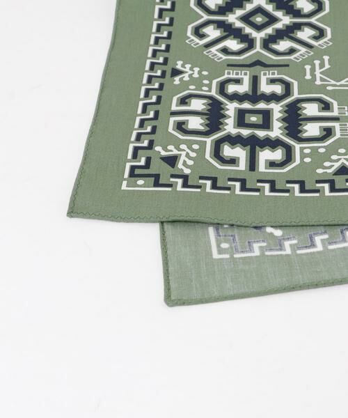 URBAN RESEARCH DOORS / アーバンリサーチ ドアーズ ハンカチ | LIFE STYLE TAILOR　コットンシルクネッカチーフ | 詳細2