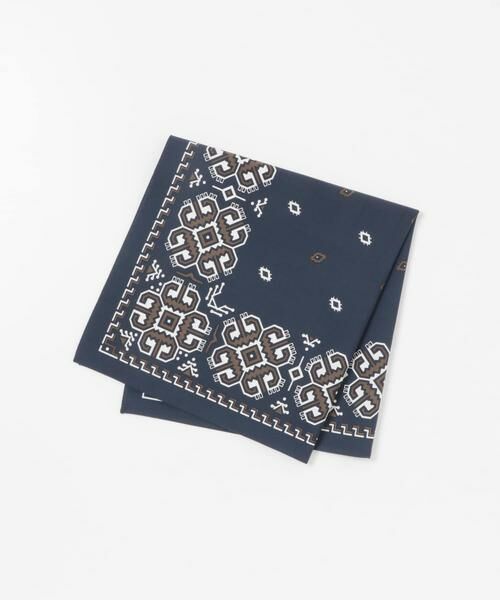 URBAN RESEARCH DOORS / アーバンリサーチ ドアーズ ハンカチ | LIFE STYLE TAILOR　コットンシルクネッカチーフ | 詳細6