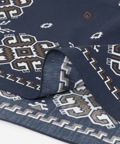 URBAN RESEARCH DOORS / アーバンリサーチ ドアーズ ハンカチ | LIFE STYLE TAILOR　コットンシルクネッカチーフ | 詳細8