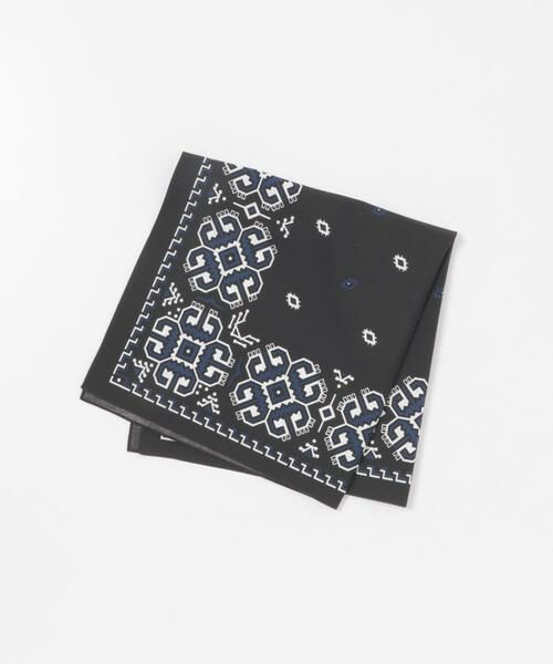 URBAN RESEARCH DOORS / アーバンリサーチ ドアーズ ハンカチ | LIFE STYLE TAILOR　コットンシルクネッカチーフ | 詳細9