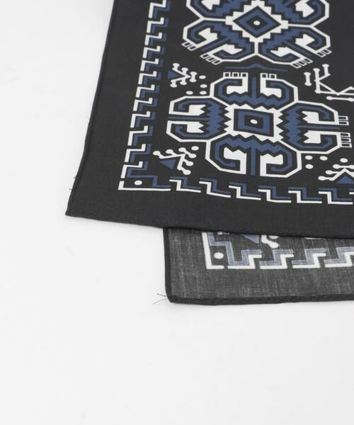 URBAN RESEARCH DOORS / アーバンリサーチ ドアーズ ハンカチ | LIFE STYLE TAILOR　コットンシルクネッカチーフ | 詳細10