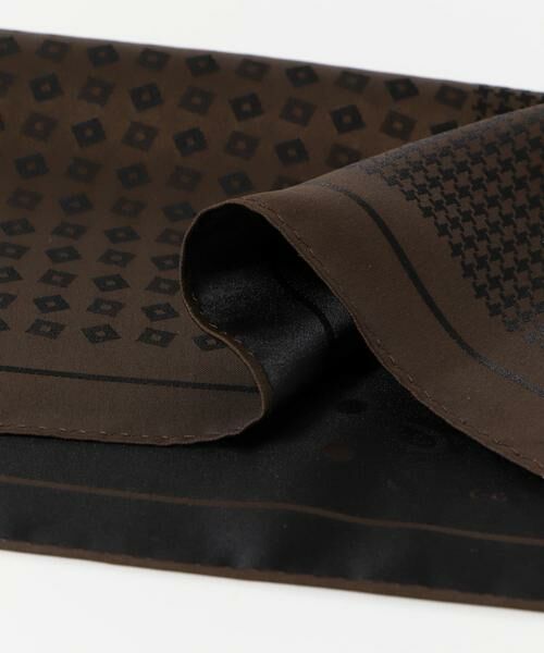 URBAN RESEARCH DOORS / アーバンリサーチ ドアーズ ハンカチ | LIFE STYLE TAILOR　シルクジャガード四面チーフ | 詳細5