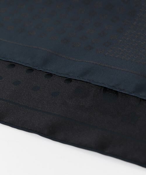 URBAN RESEARCH DOORS / アーバンリサーチ ドアーズ ハンカチ | LIFE STYLE TAILOR　シルクジャガード四面チーフ | 詳細7