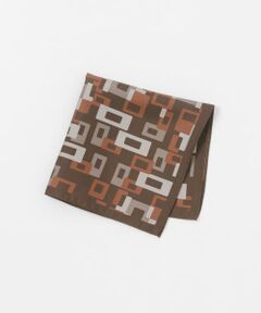 URBAN RESEARCH DOORS / アーバンリサーチ ドアーズ ハンカチ | LIFE STYLE TAILOR　シルクプリントチーフ