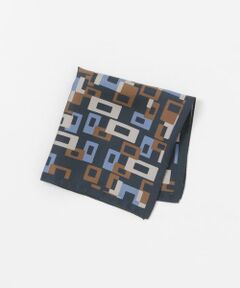 URBAN RESEARCH DOORS / アーバンリサーチ ドアーズ ハンカチ | LIFE STYLE TAILOR　シルクプリントチーフ