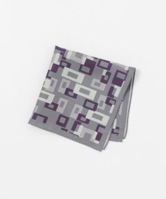 URBAN RESEARCH DOORS / アーバンリサーチ ドアーズ ハンカチ | LIFE STYLE TAILOR　シルクプリントチーフ