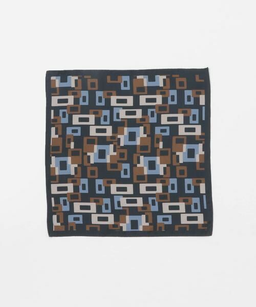 URBAN RESEARCH DOORS / アーバンリサーチ ドアーズ ハンカチ | LIFE STYLE TAILOR　シルクプリントチーフ | 詳細6