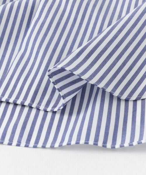URBAN RESEARCH DOORS / アーバンリサーチ ドアーズ シャツ・ブラウス | 『イージーケア』LIFE STYLE TAILOR セミワイドストライプシャツ | 詳細3