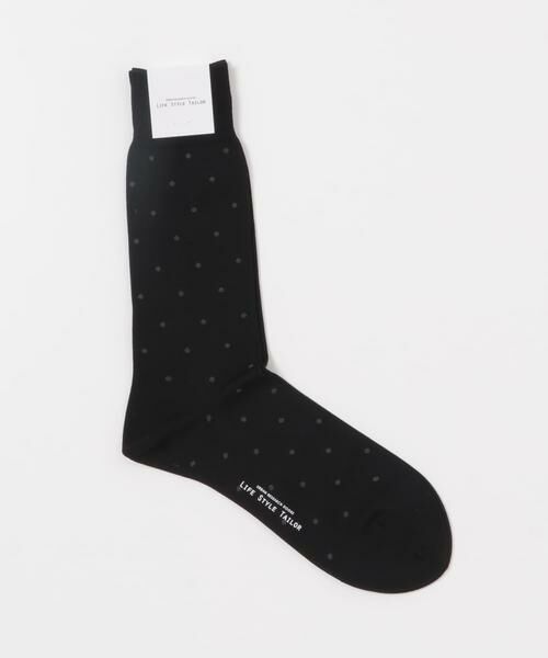 URBAN RESEARCH DOORS / アーバンリサーチ ドアーズ ソックス | LIFE STYLE TAILOR　ドット柄ドレスソックス | 詳細5