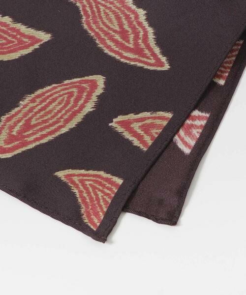 URBAN RESEARCH DOORS / アーバンリサーチ ドアーズ ハンカチ | LIFE STYLE TAILOR　シルクプリントチーフ2 | 詳細2