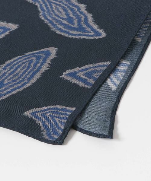 URBAN RESEARCH DOORS / アーバンリサーチ ドアーズ ハンカチ | LIFE STYLE TAILOR　シルクプリントチーフ2 | 詳細7