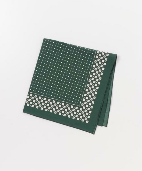 URBAN RESEARCH DOORS / アーバンリサーチ ドアーズ ハンカチ | LIFE STYLE TAILOR　コットンシルクドット柄ネッカチーフ | 詳細1