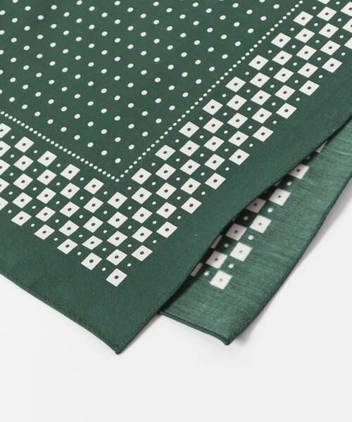 URBAN RESEARCH DOORS / アーバンリサーチ ドアーズ ハンカチ | LIFE STYLE TAILOR　コットンシルクドット柄ネッカチーフ | 詳細2