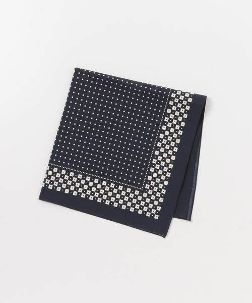URBAN RESEARCH DOORS / アーバンリサーチ ドアーズ ハンカチ | LIFE STYLE TAILOR　コットンシルクドット柄ネッカチーフ | 詳細5