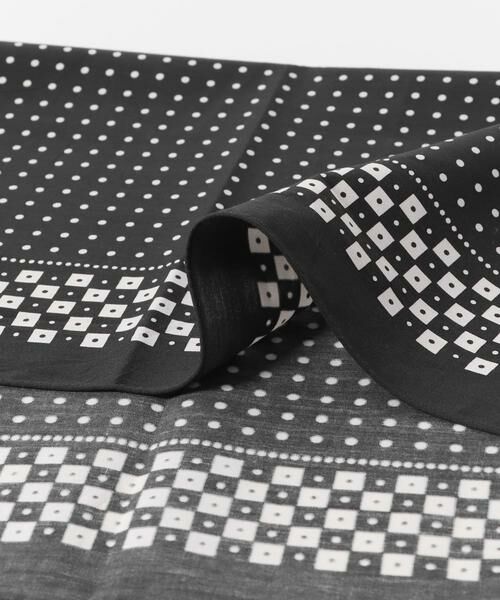 URBAN RESEARCH DOORS / アーバンリサーチ ドアーズ ハンカチ | LIFE STYLE TAILOR　コットンシルクドット柄ネッカチーフ | 詳細10