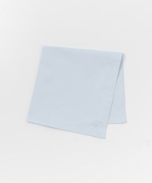 URBAN RESEARCH DOORS/アーバンリサーチ ドアーズ LIFE STYLE TAILOR ブロードソリッドハンカチ ブルー - URBAN RESEARCH DOORS/アーバンリサーチ ドアーズ LIFE STYLE TAILOR ブロードソリッドハンカチ ブルー -