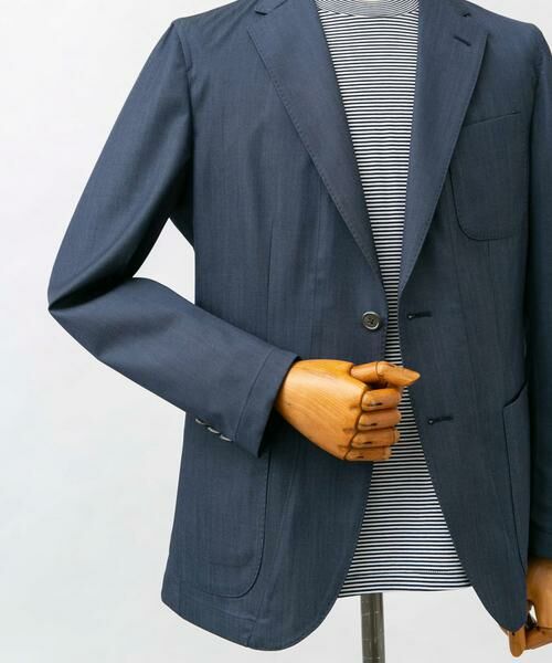 URBAN RESEARCH DOORS / アーバンリサーチ ドアーズ その他アウター | 『イージーケア』LIFE STYLE TAILOR　インディゴライクイージージャケット | 詳細16