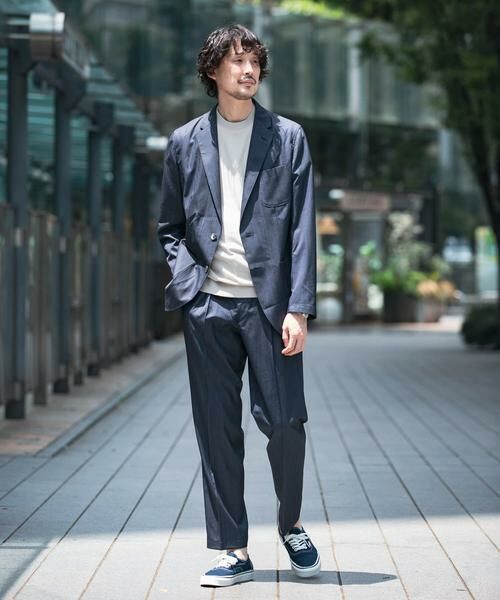 URBAN RESEARCH DOORS / アーバンリサーチ ドアーズ その他アウター | 『イージーケア』LIFE STYLE TAILOR　インディゴライクイージージャケット | 詳細6