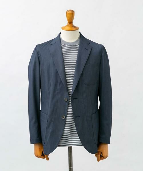 URBAN RESEARCH DOORS / アーバンリサーチ ドアーズ その他アウター | 『イージーケア』LIFE STYLE TAILOR　インディゴライクイージージャケット | 詳細8