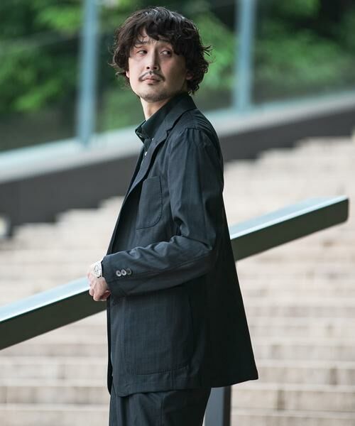 URBAN RESEARCH DOORS / アーバンリサーチ ドアーズ その他アウター | 『イージーケア』LIFE STYLE TAILOR　インディゴライクイージージャケット | 詳細24